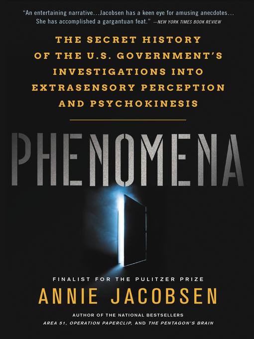 Title details for Phenomena by Annie Jacobsen - Wait list